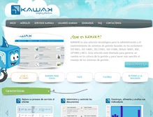 Tablet Screenshot of kawak.net